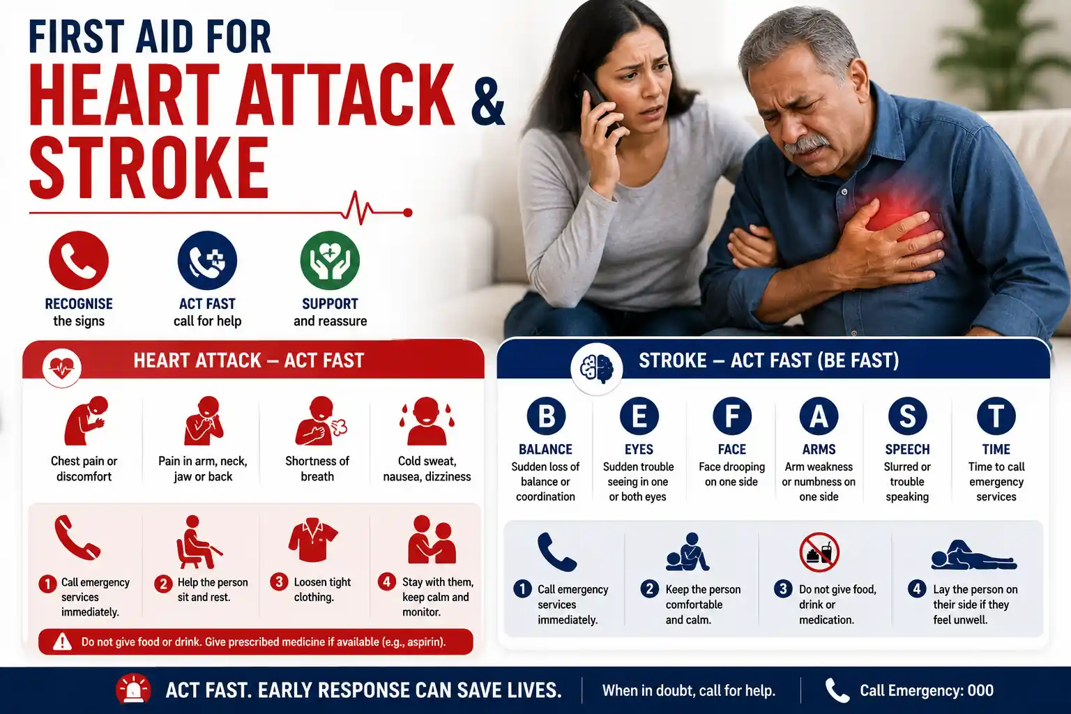 First Aid for Heart Attack and Stroke - Educourse