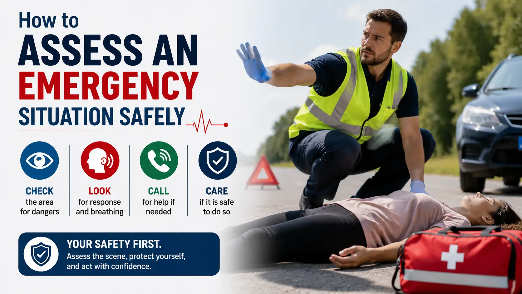How to Assess an Emergency Situation Safely - Educourse