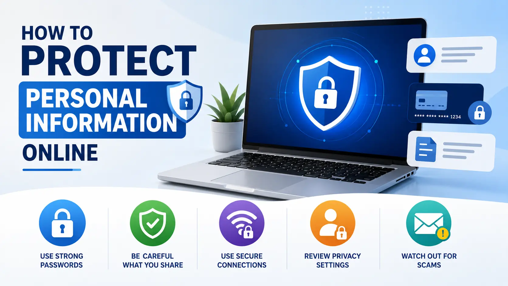How to Protect Personal Information Online - Educourse
