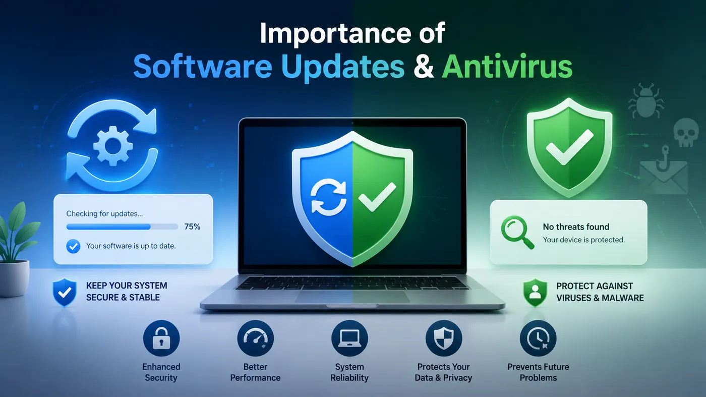 Importance of Software Updates and Antivirus - Educourse