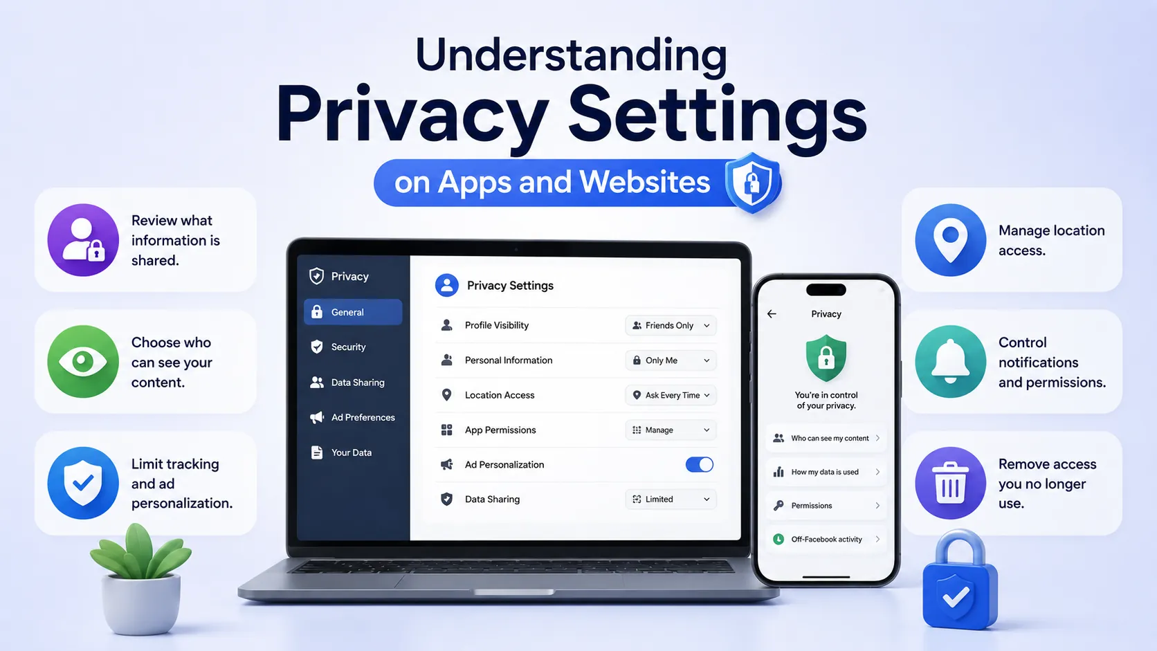 Understanding Privacy Settings on Apps and Websites - Educourse