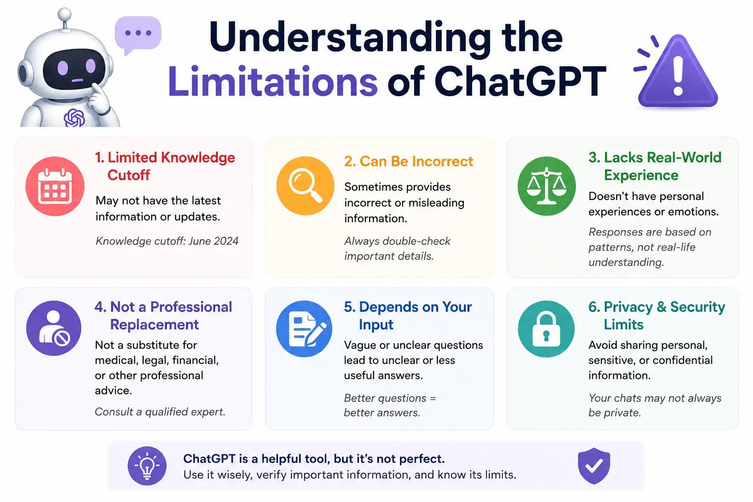 Understanding the Limitations of ChatGPT - Educourse
