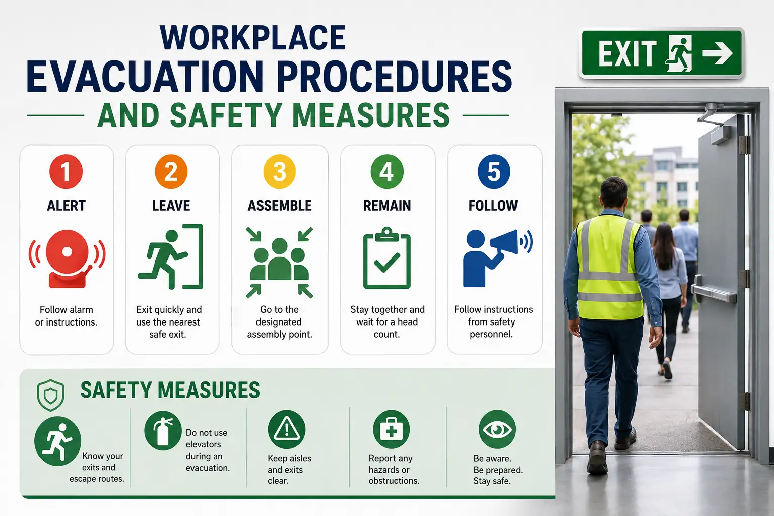 Workplace Evacuation Procedures and Safety Measures - Educourse