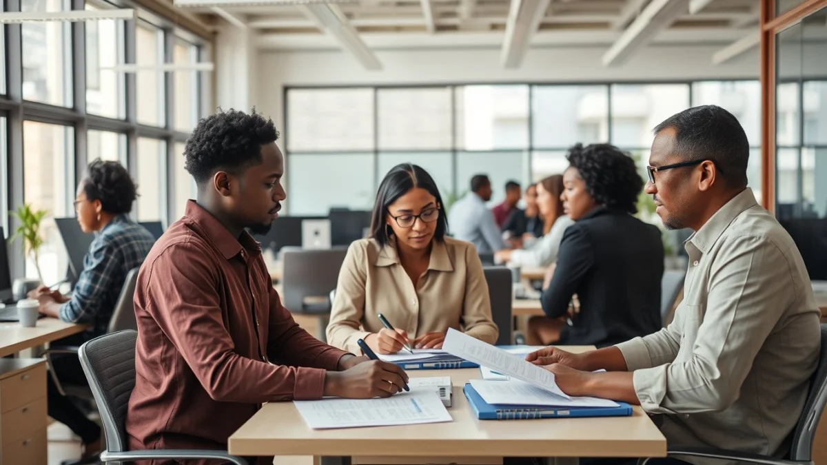 Person learning accounts receivable ageing report explained in a modern educational setting