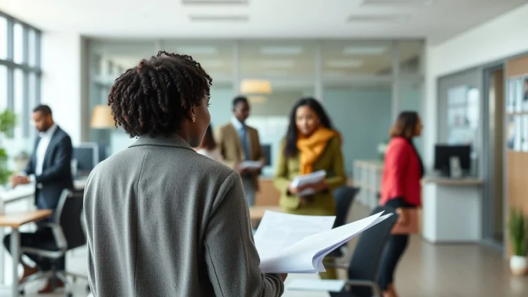 Person learning accounts receivable jobs in south africa in a modern educational setting