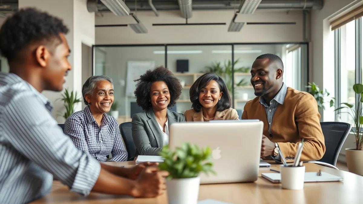 Professional learning office and administrative skills in a modern workspace