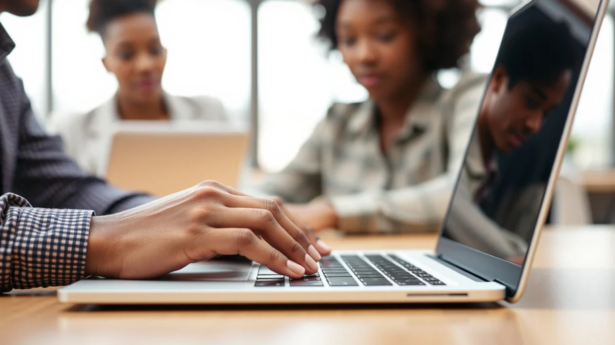 Professional learning office and administrative skills in a modern workspace