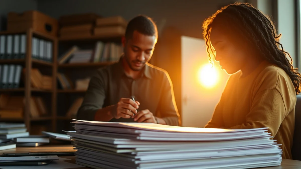Professional learning office and administrative skills in a modern workspace