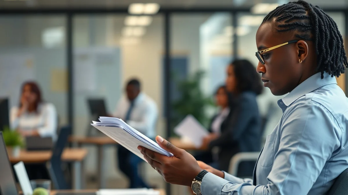 Professional learning office and administrative skills in a modern workspace