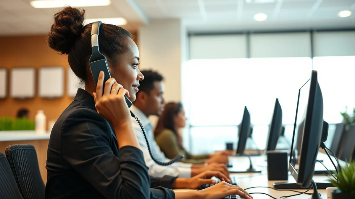 Professional learning office and administrative skills in a modern workspace