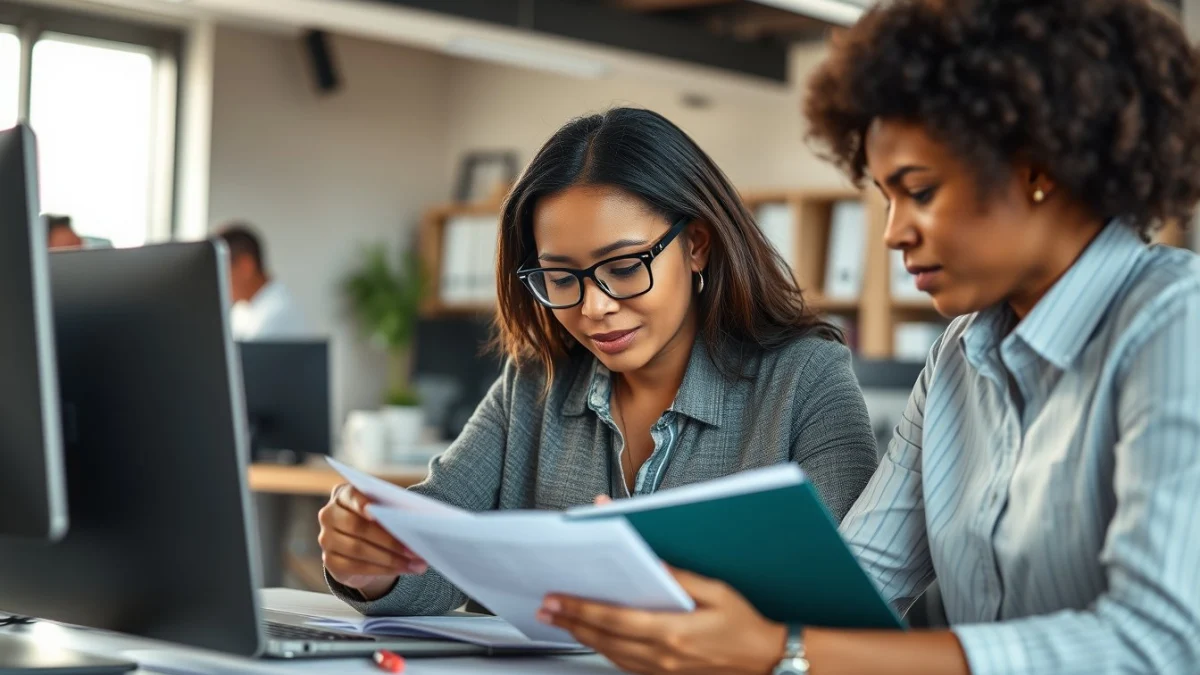 Professional learning office and administrative skills in a modern workspace