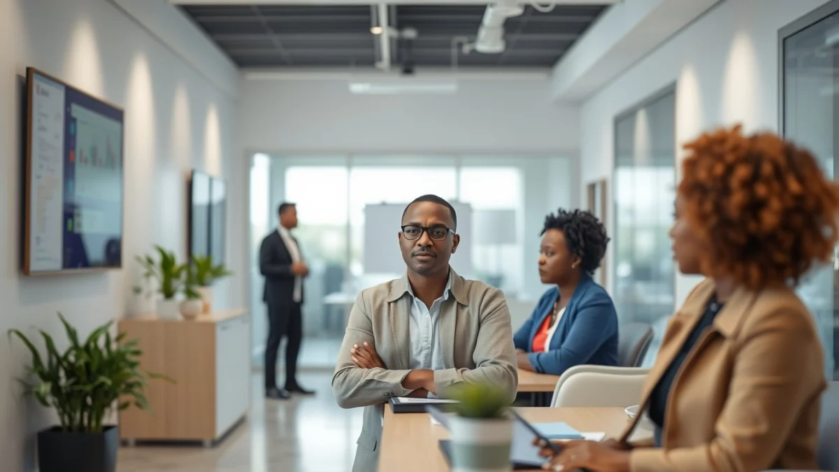 Professional learning office and administrative skills in a modern workspace