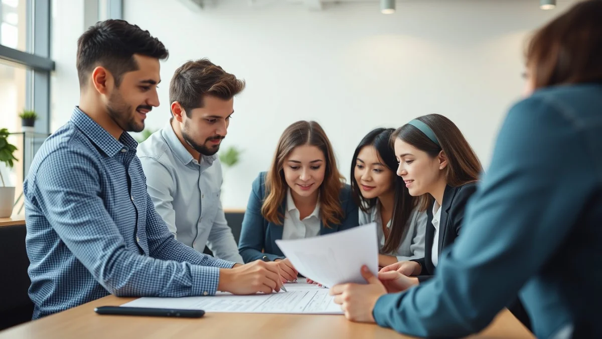 Person learning basics of payroll accounting in a modern educational setting