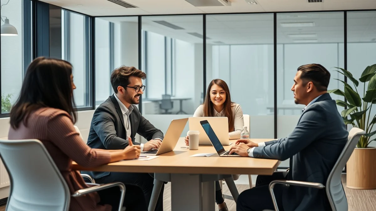 Professional learning office and administrative skills in a modern workspace