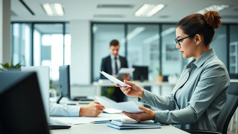 Professional learning office and administrative skills in a modern workspace