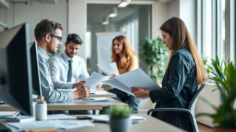 Professional learning office and administrative skills in a modern workspace