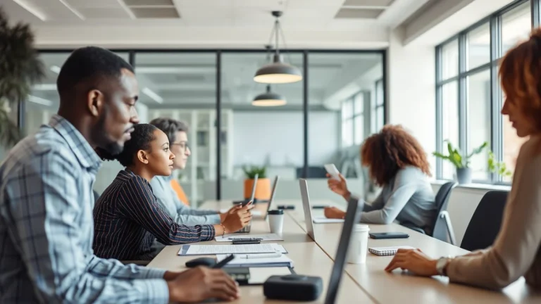Person learning network security courses in south africa in a modern educational setting