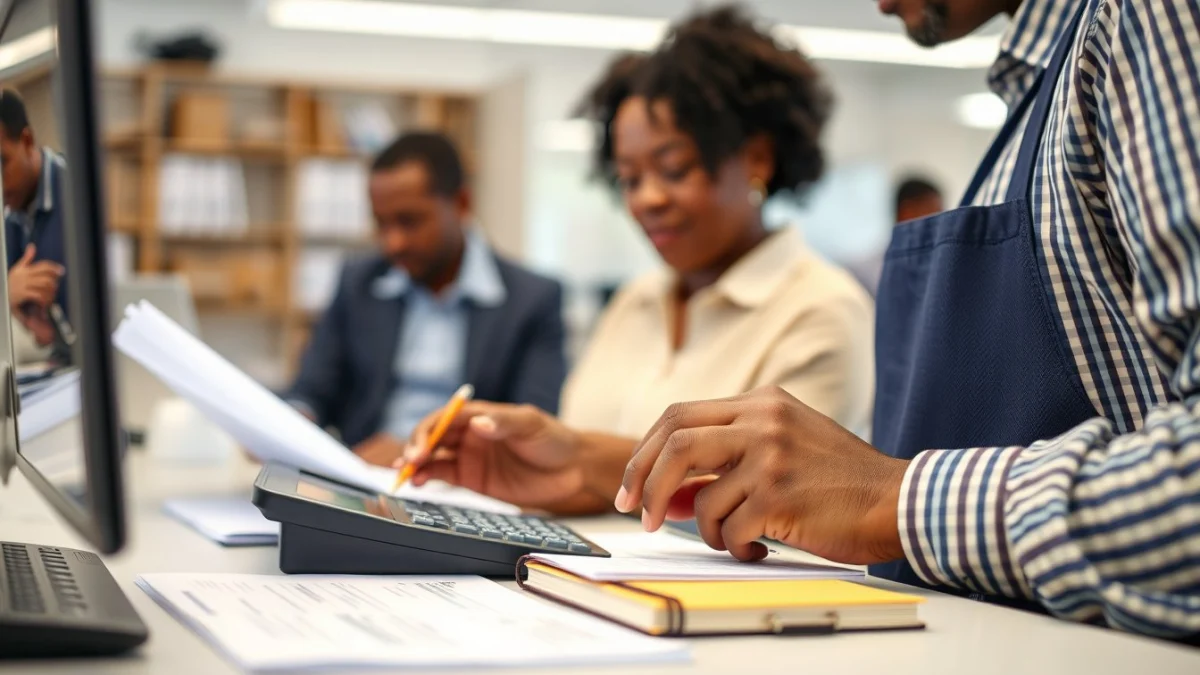 Professional learning office and administrative skills in a modern workspace