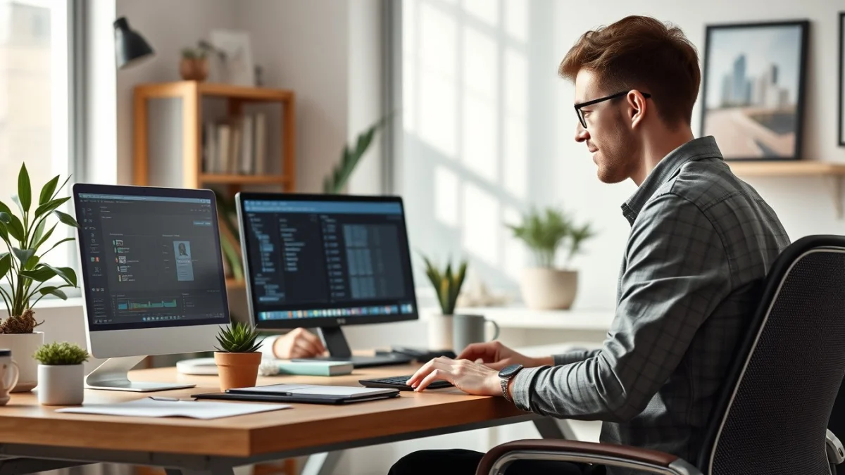 Person learning skills every virtual assistant should learn in a modern educational setting