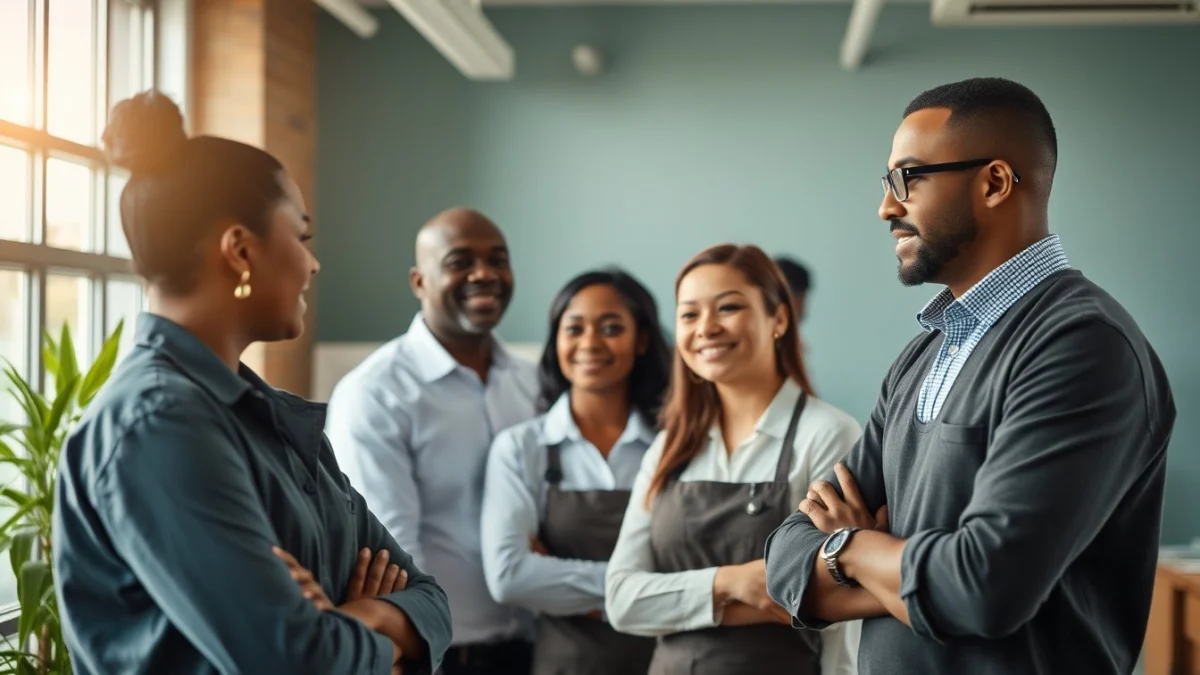Person learning building a career in hospitality recruitment skills and growth paths i in a modern educational setting
