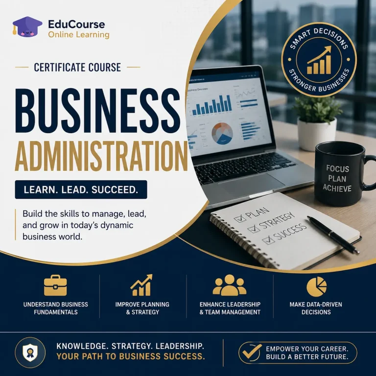 Free Business Administration Course with Certificate in South Africa