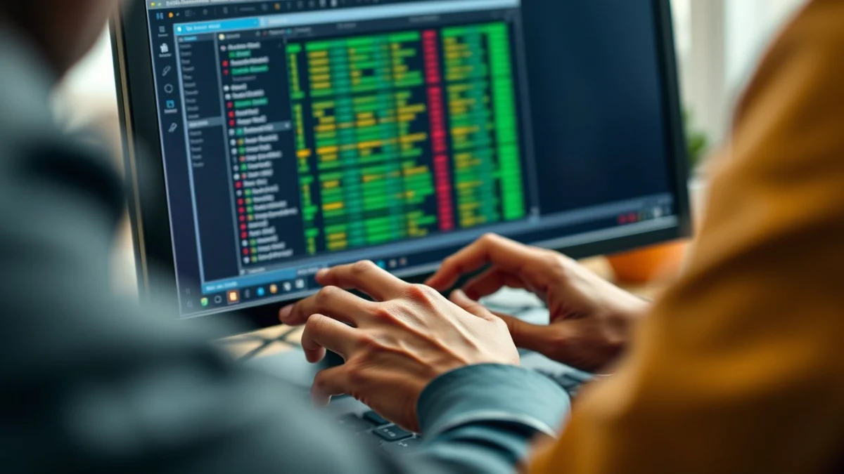 Person learning capturing and analyzing network packets in a modern educational setting