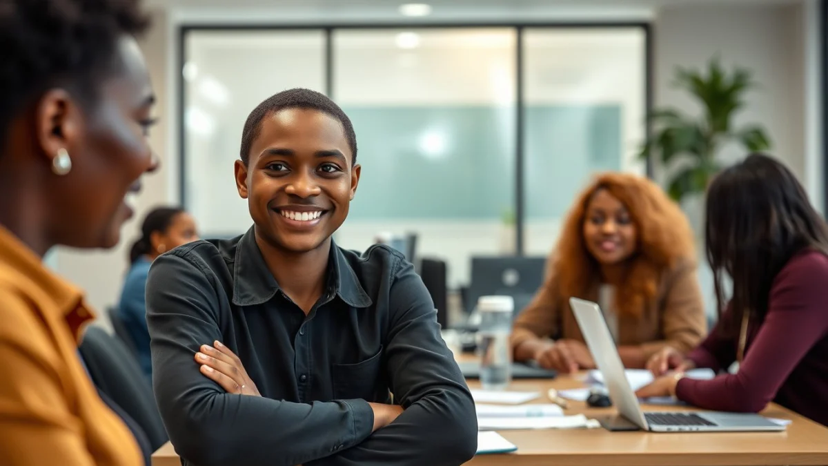 Professional learning office and administrative skills in a modern workspace
