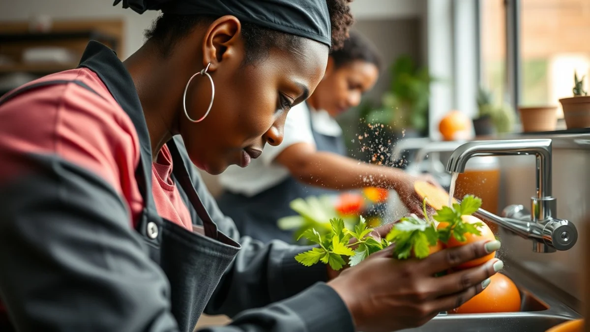 Person learning catering assistant vs kitchen assistant what s the difference in a modern educational setting