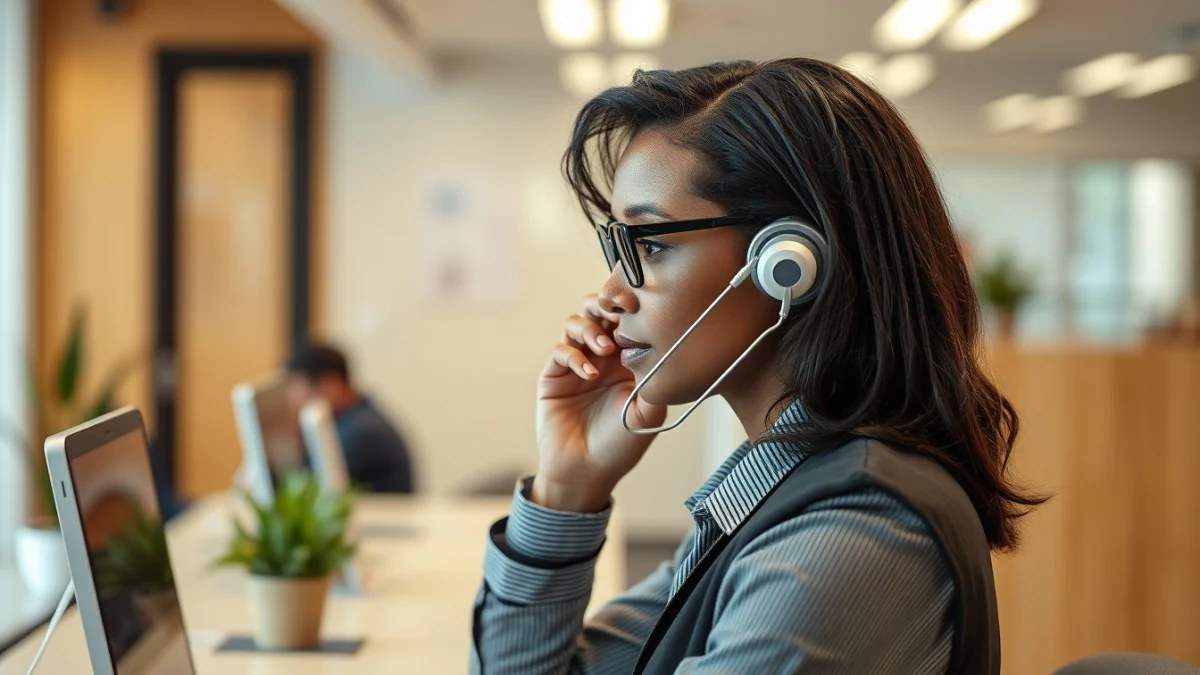 Professional learning office and administrative skills in a modern workspace