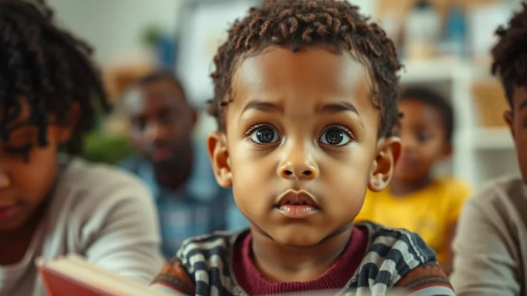 Person learning child development theories explained in a modern educational setting