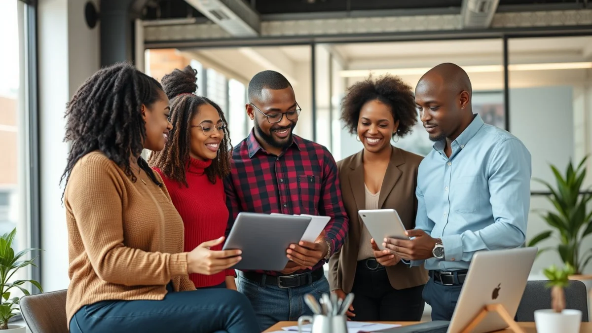 Person learning choosing the right social platforms for your store in a modern educational setting