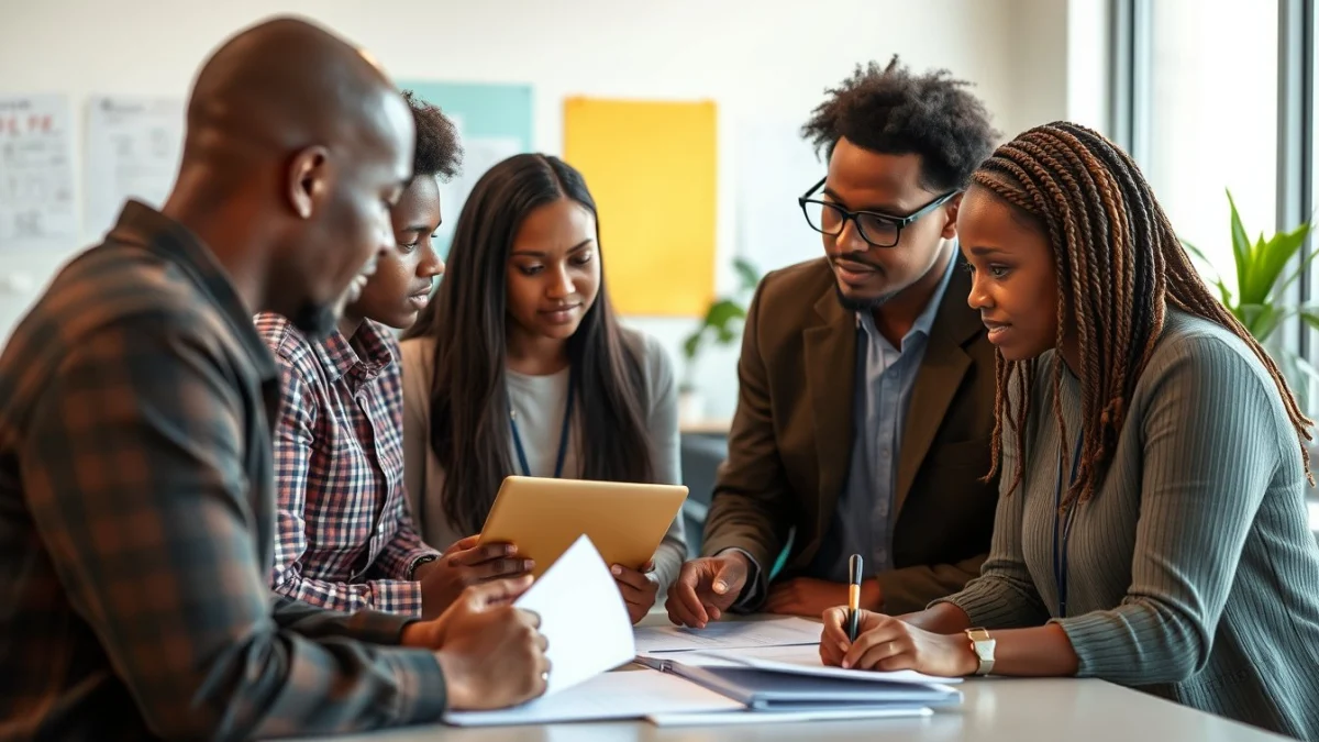 Professional learning office and administrative skills in a modern workspace