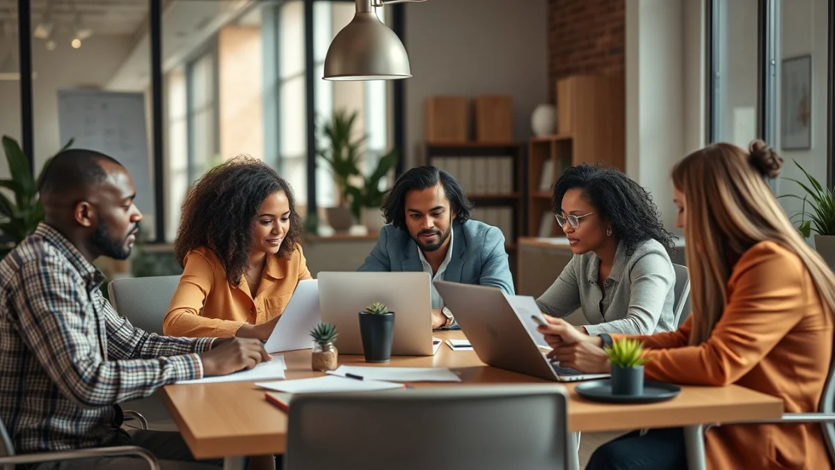 Professional learning office and administrative skills in a modern workspace