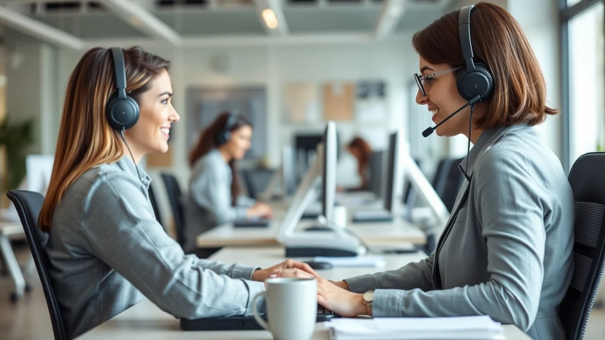 Person learning common call centre mistakes beginners should avoid in a modern educational setting