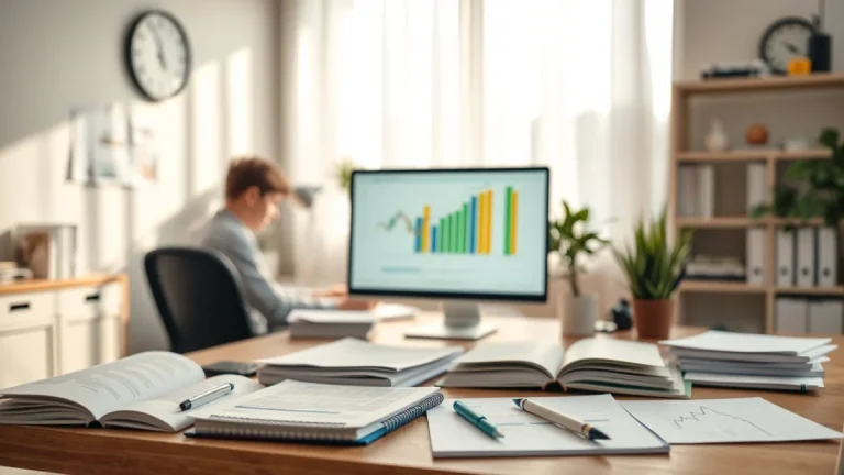 Person learning common financial reporting challenges in construction and solve them in a modern educational setting