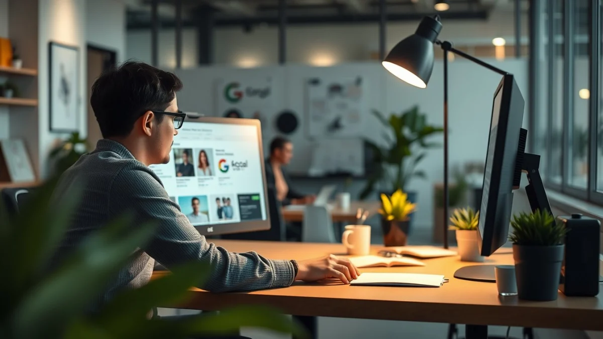 Professional learning office and administrative skills in a modern workspace