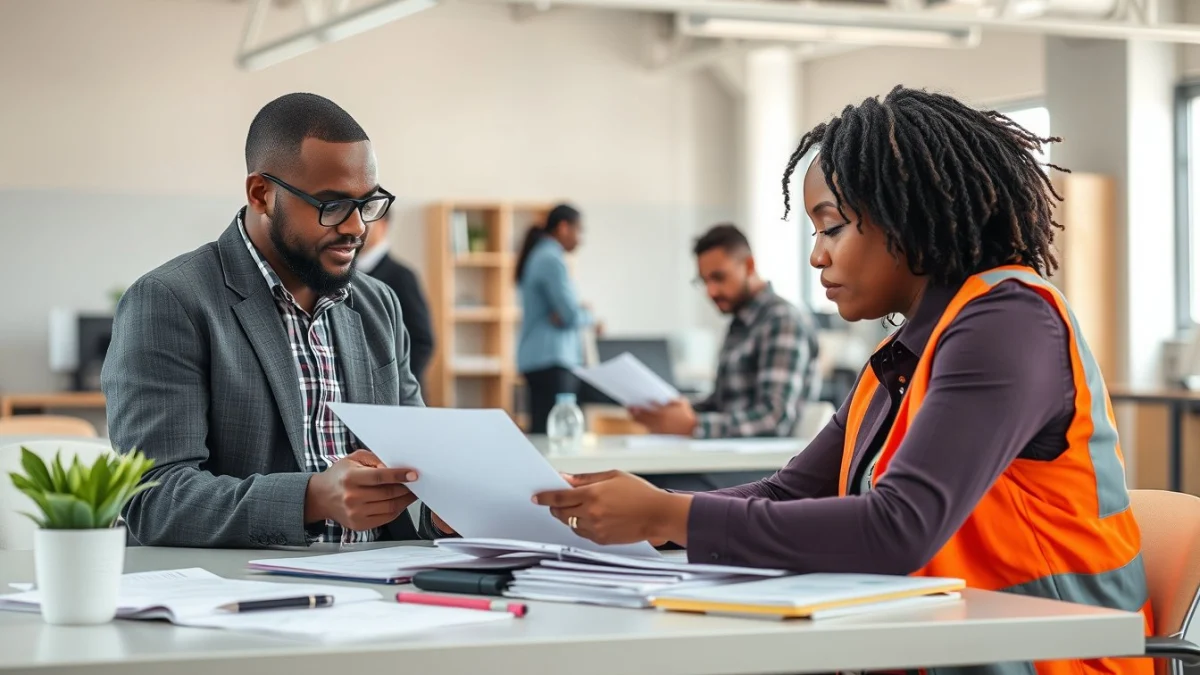 Professional learning office and administrative skills in a modern workspace