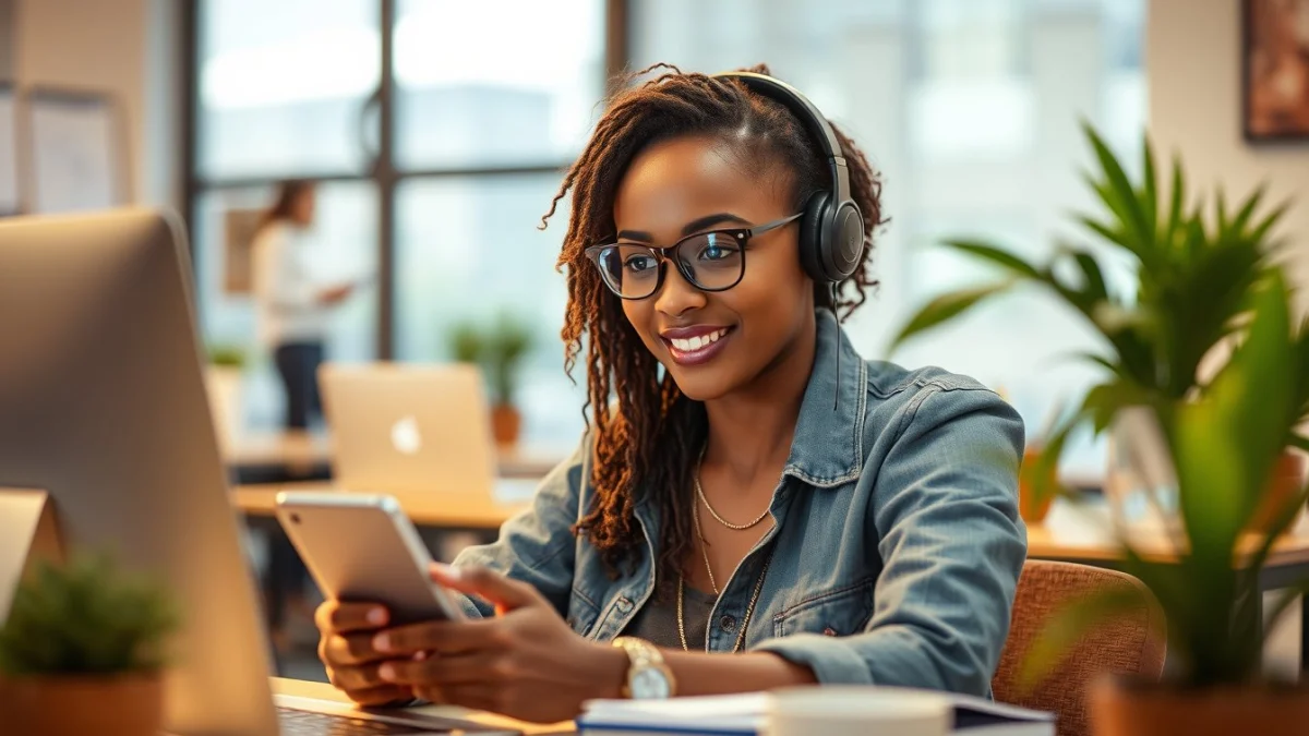 Person learning content creator skills employers are looking for in a modern educational setting