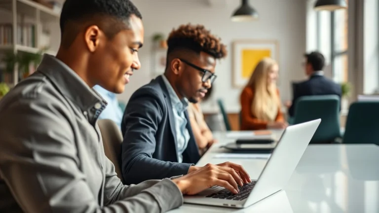 Person learning content marketing skills employers are looking for in a modern educational setting