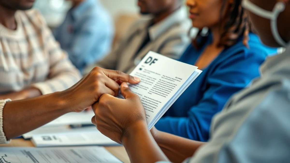 Learner studying caregiving skills in a professional training environment