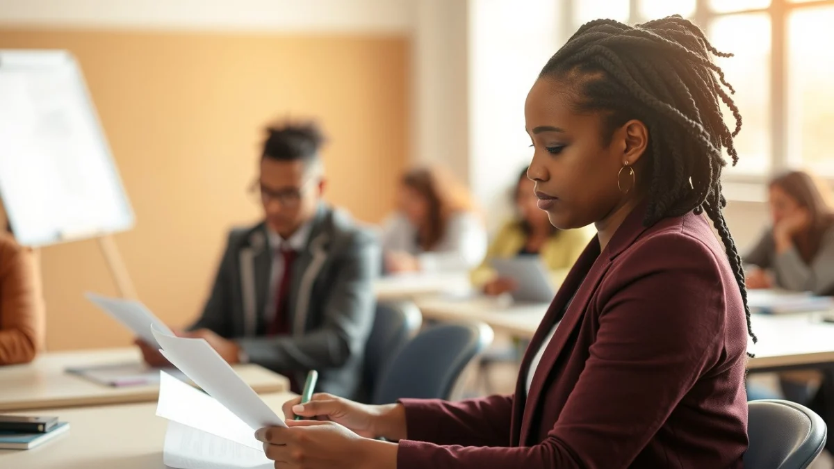 Professional learning office and administrative skills in a modern workspace