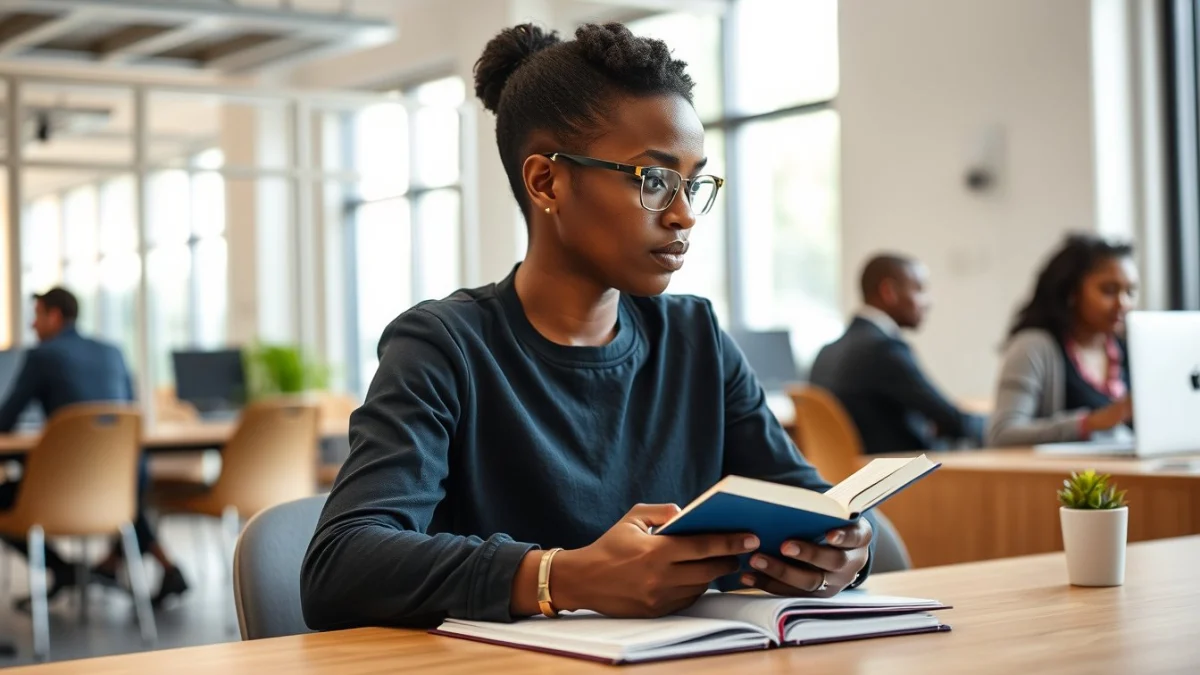 Professional learning office and administrative skills in a modern workspace
