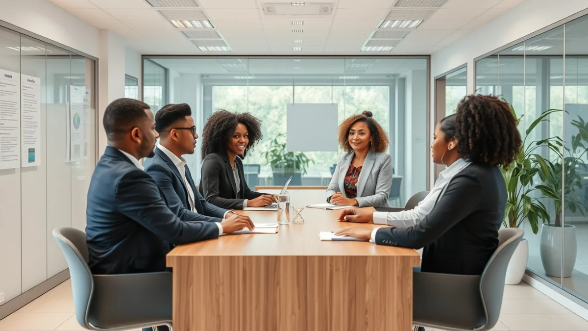 Professional learning office and administrative skills in a modern workspace