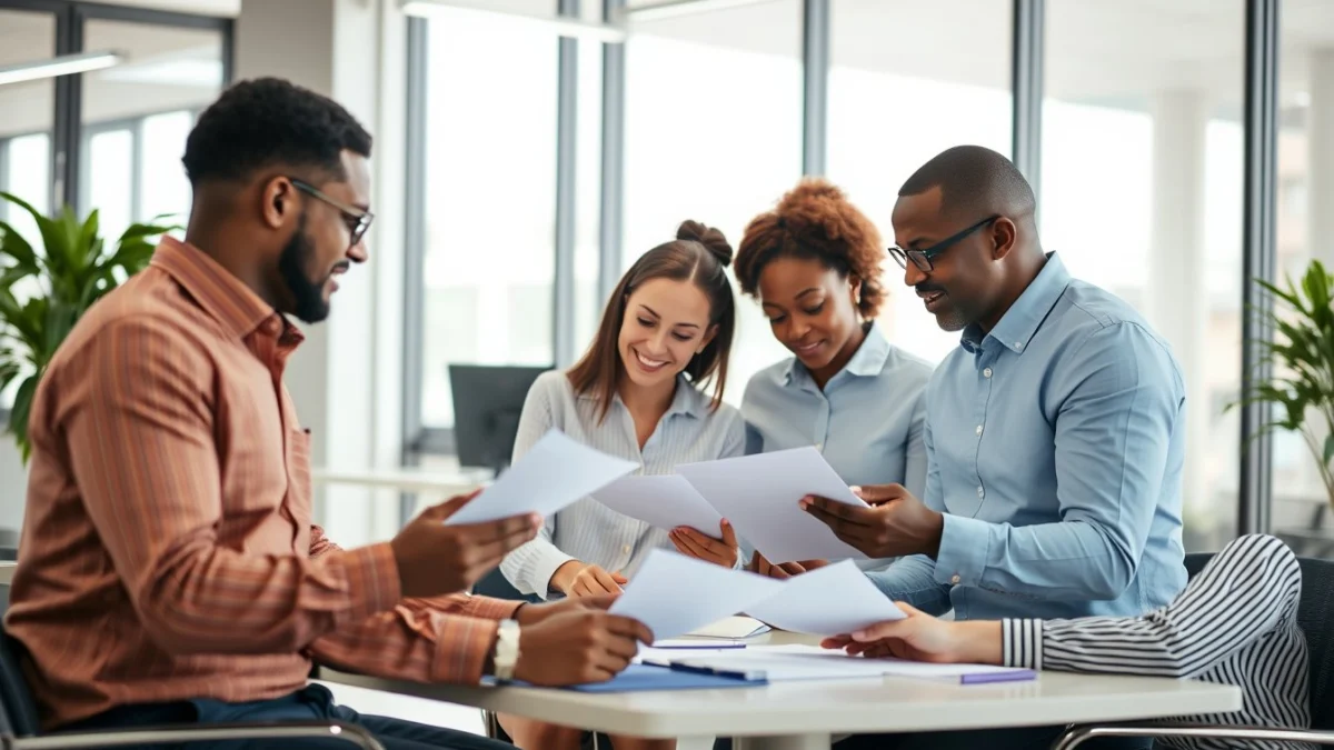 Professional learning office and administrative skills in a modern workspace