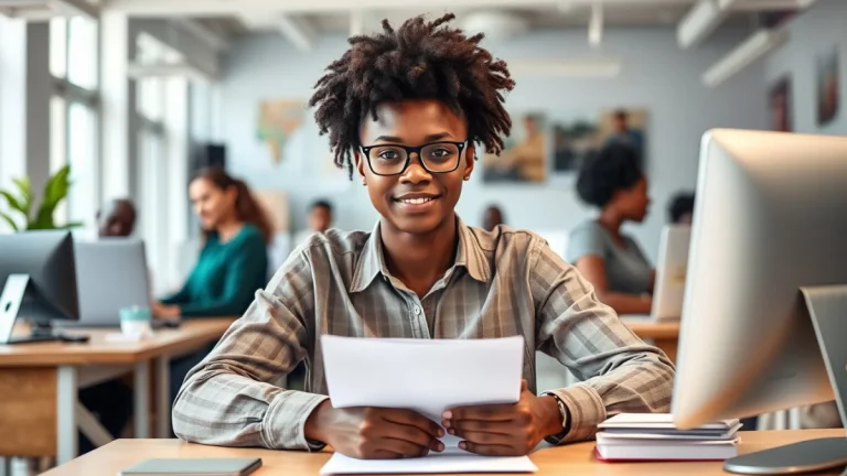Professional learning office and administrative skills in a modern workspace