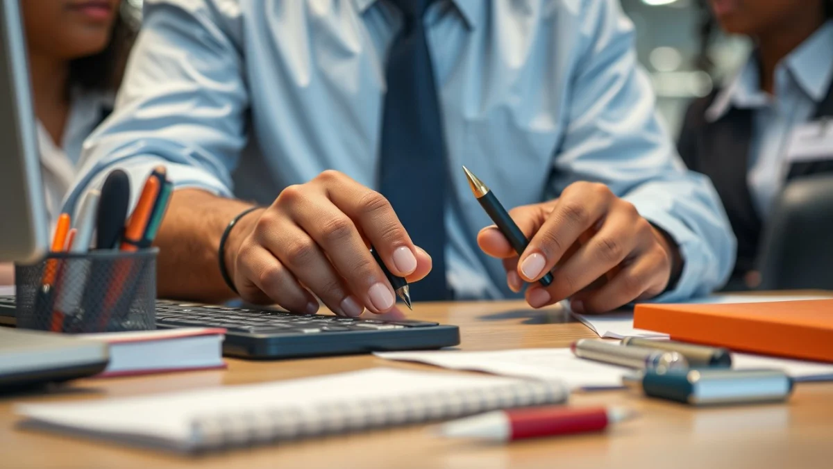 Professional learning office and administrative skills in a modern workspace