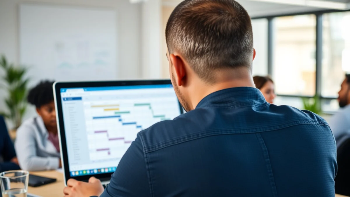 Person learning developing key soft skills and professionalism in a modern educational setting