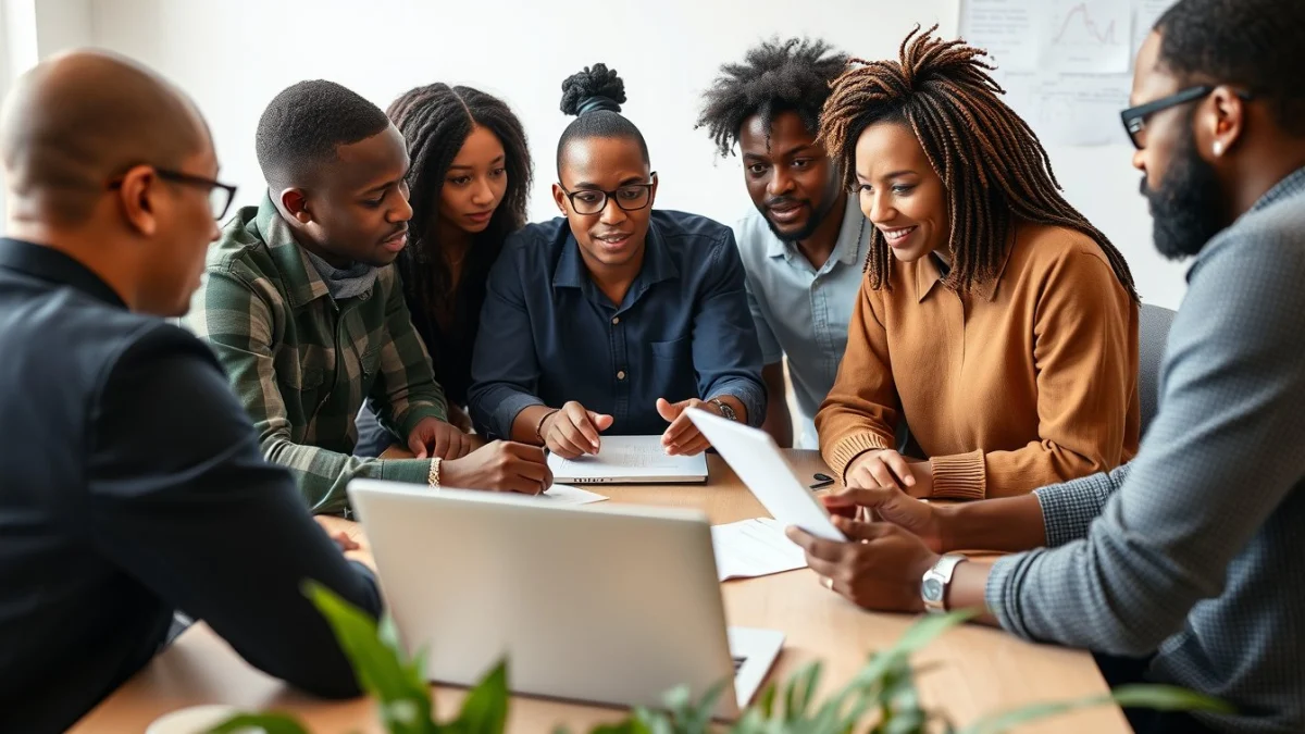 Person learning digital security basics for freelancers in a modern educational setting