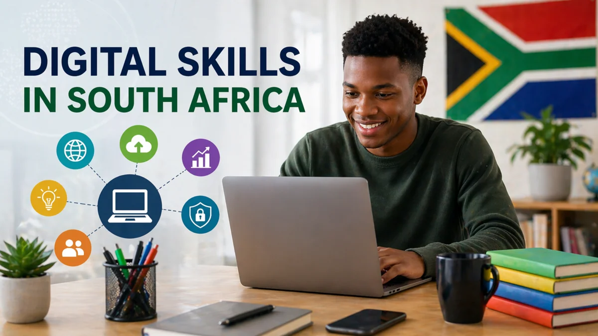 Digital skills training for high demand courses in South Africa