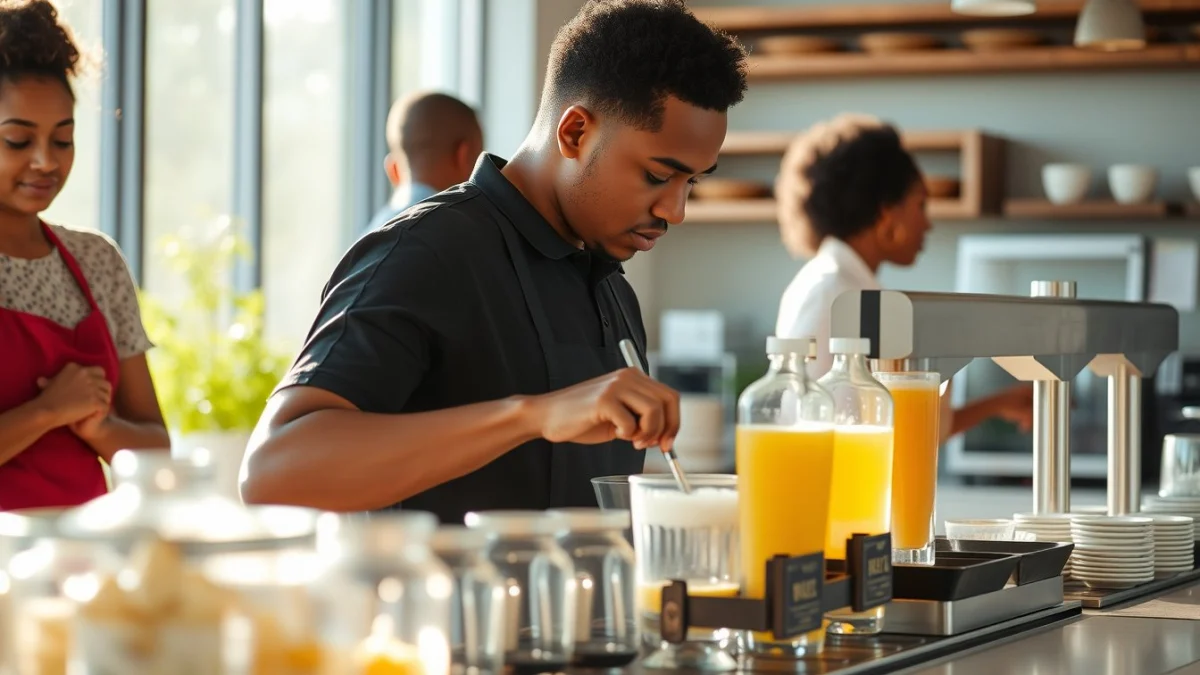 Person learning do you need qualifications to become a catering assistant in a modern educational setting